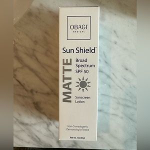 Obagi Medical Sun Shield Matte Broad Spectrum SPF 50 sunscreen full-size 05/2025